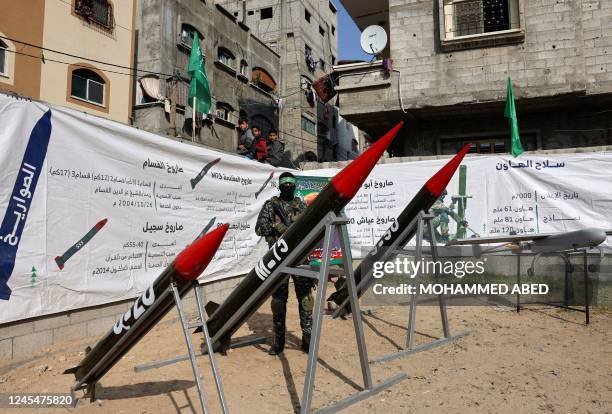 Hammas Made Rockets Hamas Rocket Photos and Premium High Res Pictures - Getty Images