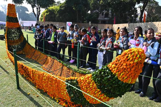 IND: Chrysanthemum Show Kicks Off In Chandigarh With Captivating Blooms