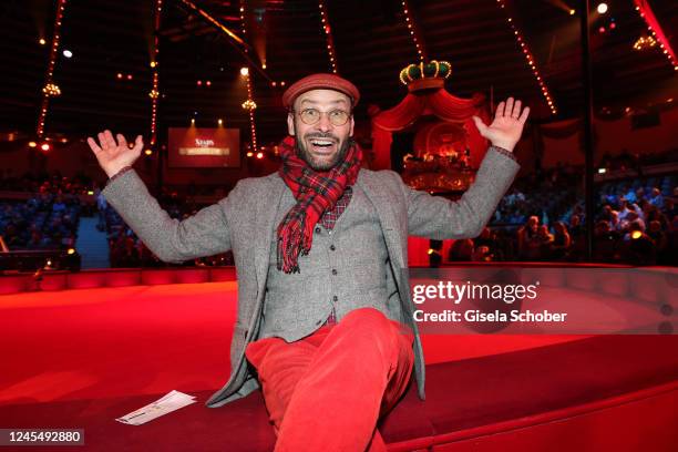 Alexander Klaus Stecher during the "Stars in der Manege" TV Show at Circus Krone on December 8, 2022 in Munich, Germany.
