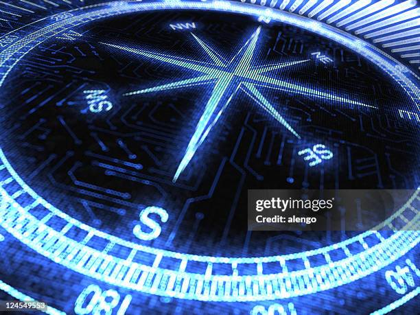 Compass 3d High-Res Stock Photo - Getty Images
