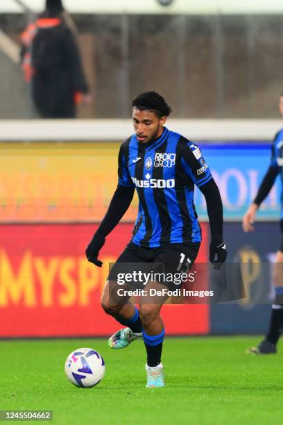 Ederson of Atalanta Bergamo in action during Atalanta Bergamo-Eintracht Frankfurt, match valid for 25th edition of Trofeo Bortolotti of Tour Sul...