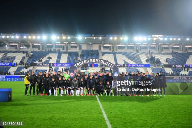 Atalanta Bergamo and Eintracht Frankfurt, during Atalanta Bergamo-Eintracht Frankfurt, match valid for 25th edition of Trofeo Bortolotti of Tour Sul...