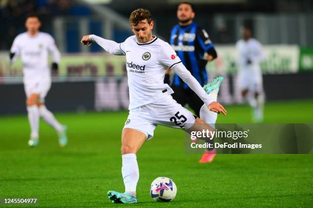 Tuta of Eintracht Frankfurt in action during Atalanta Bergamo-Eintracht Frankfurt, match valid for 25th edition of Trofeo Bortolotti of Tour Sul...