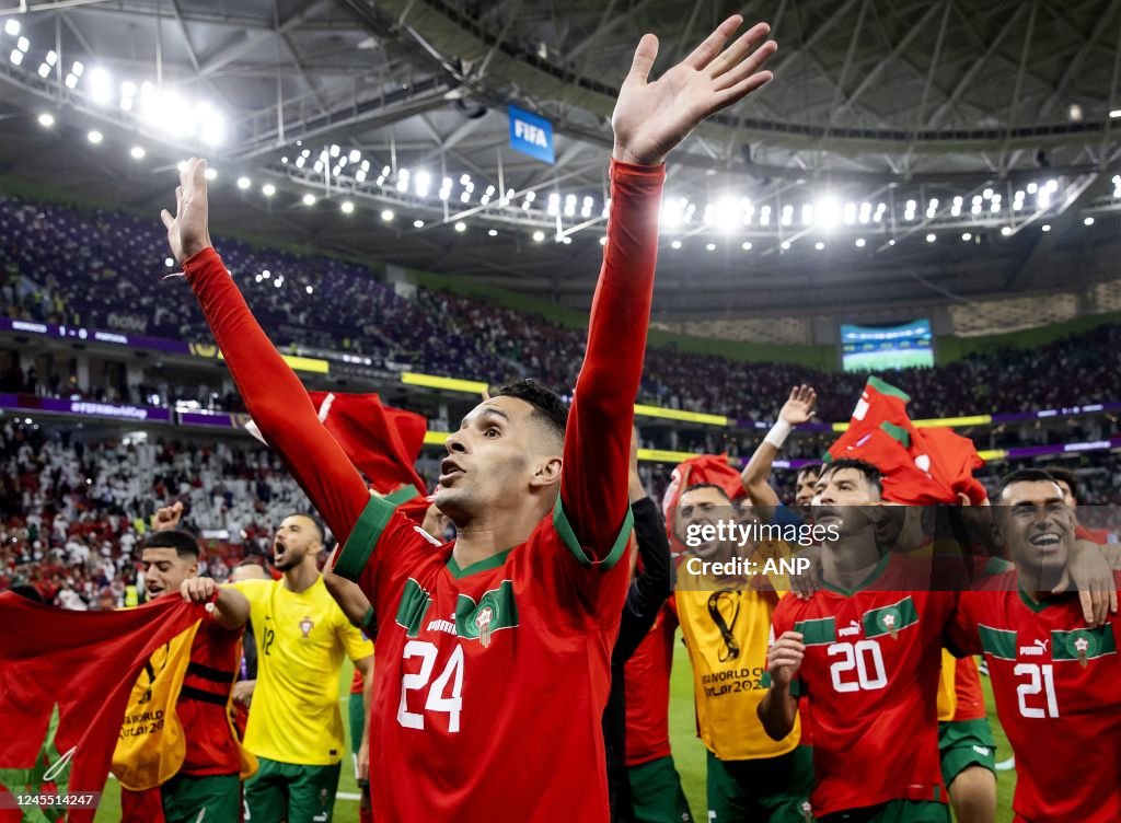 FIFA World Cup Qatar 2022"Morocco v Portugal"