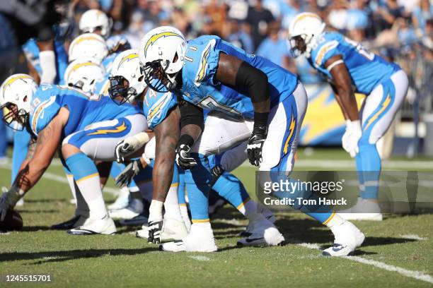 San Diego Chargers tackle King Dunlap during an NFL game between the San Diego Chargers and the Tennessee Titans , Sunday, November 6 in San Diego.