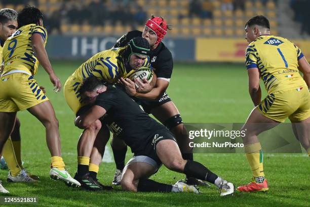 Pelser during the Rugby Challenge Cup Parme Zebre vs Toulon on December 10, 2022 at the Sergio Lanfranchi Stadium in Parma, Italy