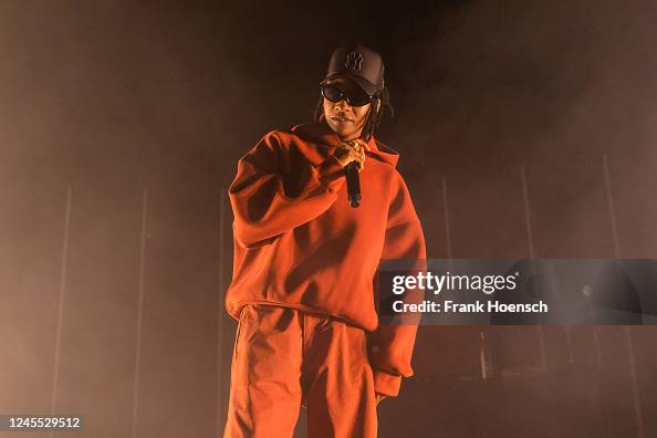 Little Zam Rapper British rapper Little Simz performs live on stage during a concert at ...