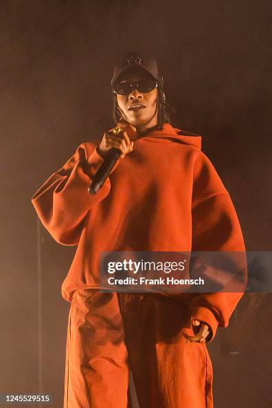 Lil Smega Rapper British rapper Little Simz performs live on stage during a concert at ...