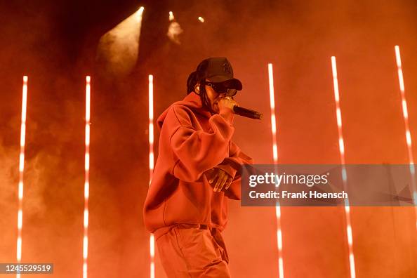 Little Zam Rapper British rapper Little Simz performs live on stage during a concert at ...