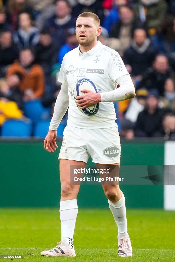 Fin Rusell Rugby Finn RUSSELL of Racing 92 during the Champions Cup match between ...