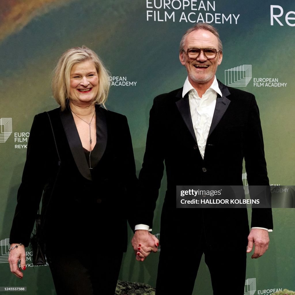 Icelandic actor Ingvar E Sigurdsson and his wife, actress Edda... News ...