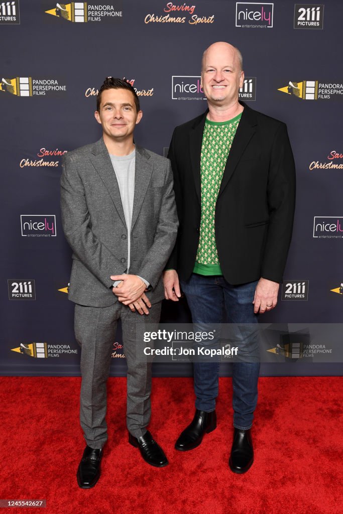 Brandon Riley Radiant Brandon Riley and Allen Wolf attend