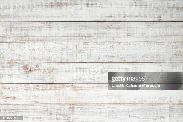 white wood paneling texture background - wood material foto e immagini stock