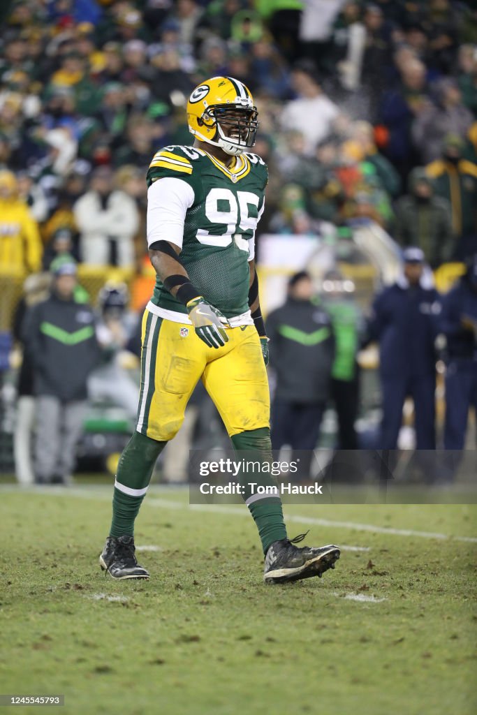 Datone Jones Green Bay Packers defensive end Datone Jones during an NFL football ...