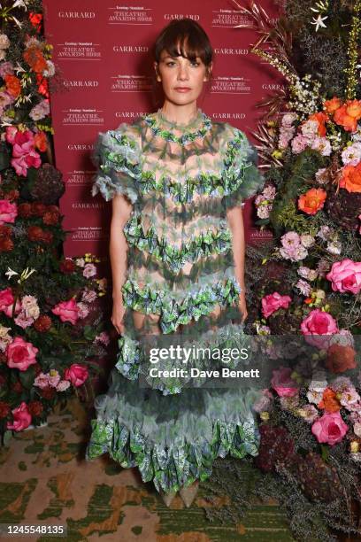 Ruth Wilson attends the Evening Standard Theatre Awards in association with Garrard at The Ivy on December 11, 2022 in London, England.