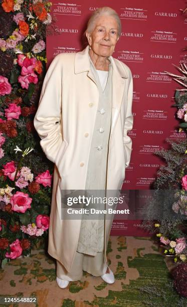 Dame Vanessa Redgrave attends the Evening Standard Theatre Awards in association with Garrard at The Ivy on December 11, 2022 in London, England.