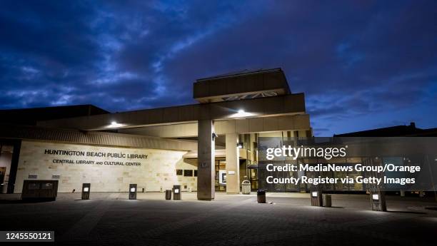 Hb Library Huntington Beach Library Photos and Premium High Res Pictures - Getty ...