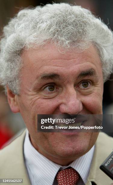 Racehorse owner breeder Jeff Smith at Doncaster, 11th September 2003.