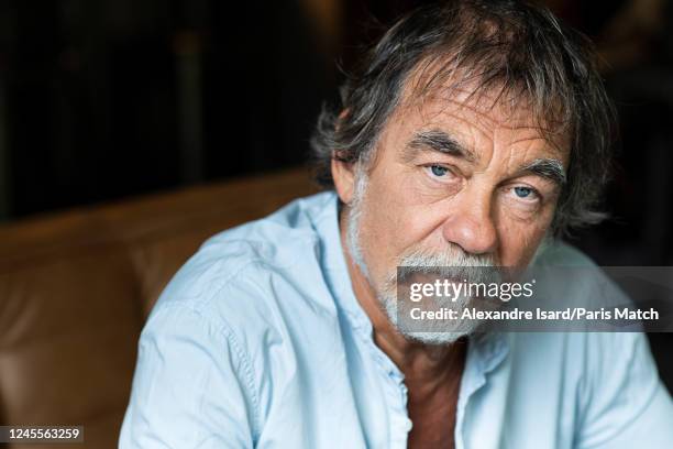 Film director Olivier Marchal is photographed for Paris Match on October 15, 2022 in Paris, France.