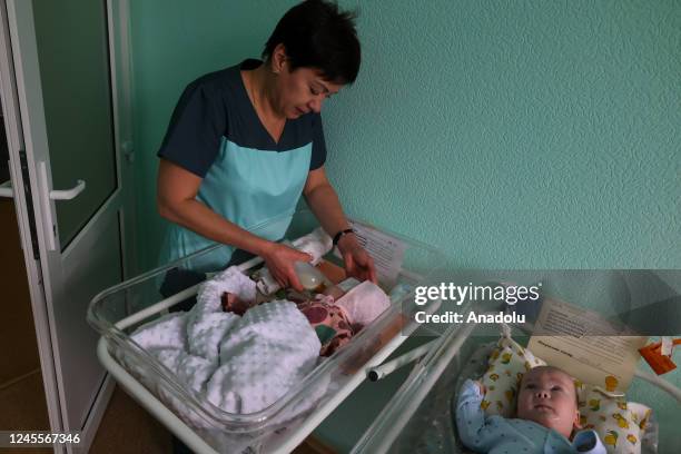 In addition, the doctors showed the journalists the intensive care unit for premature babies and the ward of the perinatal center, where there are...