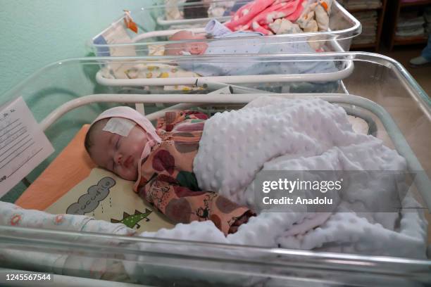 In addition, the doctors showed the journalists the intensive care unit for premature babies and the ward of the perinatal center, where there are...