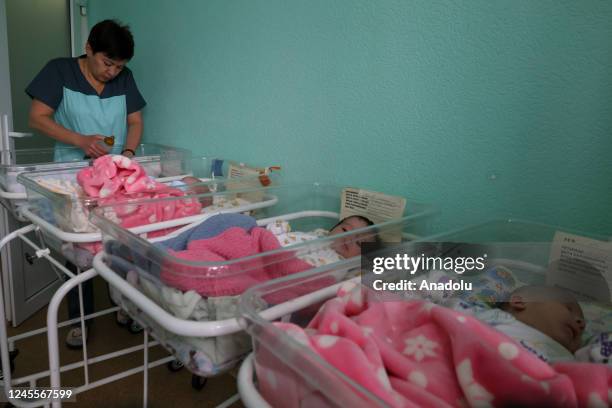 In addition, the doctors showed the journalists the intensive care unit for premature babies and the ward of the perinatal center, where there are...