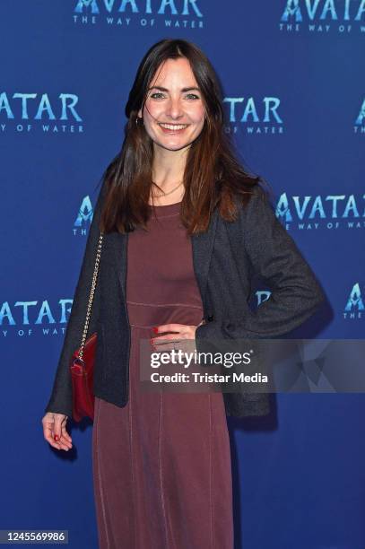 GermanY Paula Schramm attends the "Avatar - The Way of Water" German premiere at Zoo Palast on December 12, 2022 in Berlin, Germany.