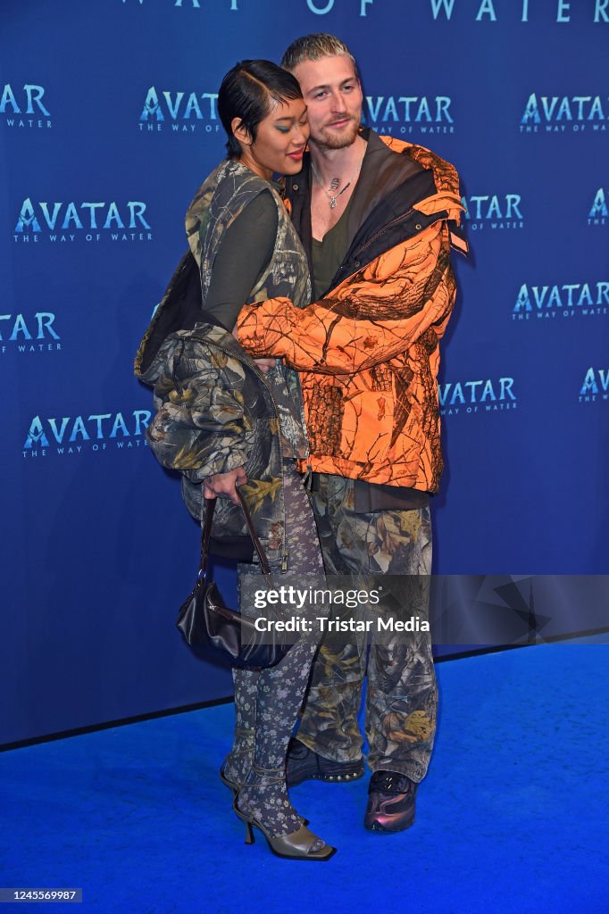Anuthida Ploypetch and Lars Gödeke attend the "Avatar - The Way of