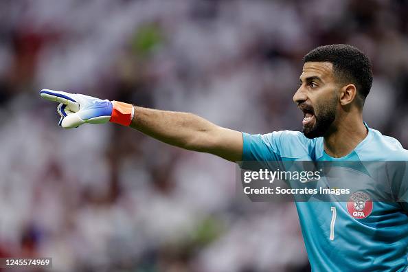 Saad Al Sheeb of Qatar during the World Cup match between Qatar v ...