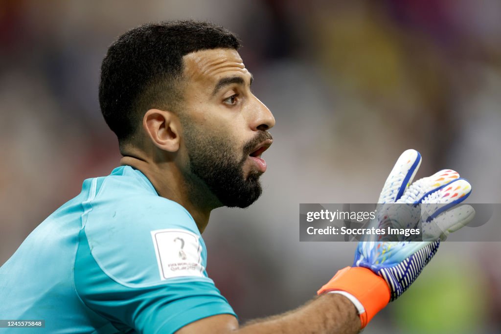 Saad Al Sheeb of Qatar during the World Cup match between Qatar v ...