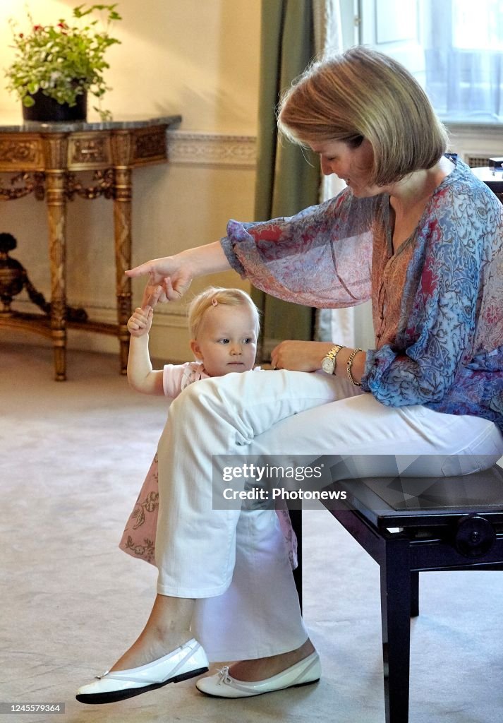 Mathilde Belgium Royal family, Exclusif pictures Princess Mathilde with... News ...