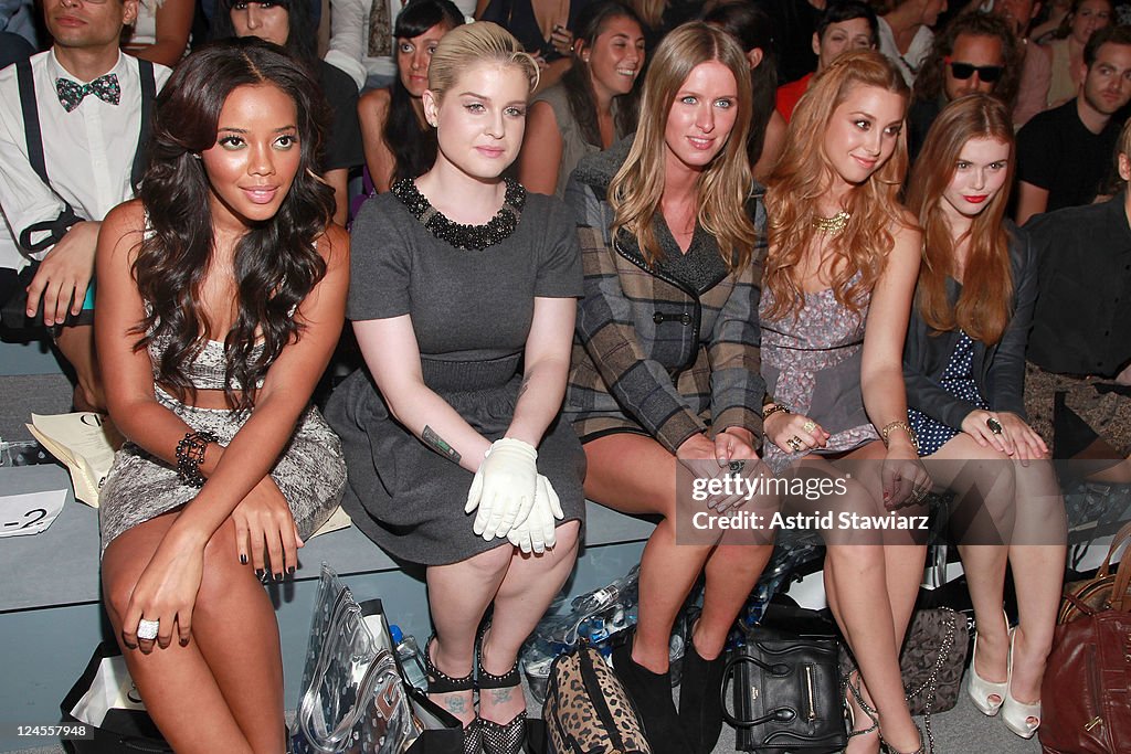 TRESemme at Charlotte Ronson - Front Row - Spring 2012 Mercedes-Benz Fashion Week