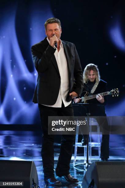 The Voice -- Live Finale, Part 1 Episode 2220A -- Pictured: Blake Shelton --