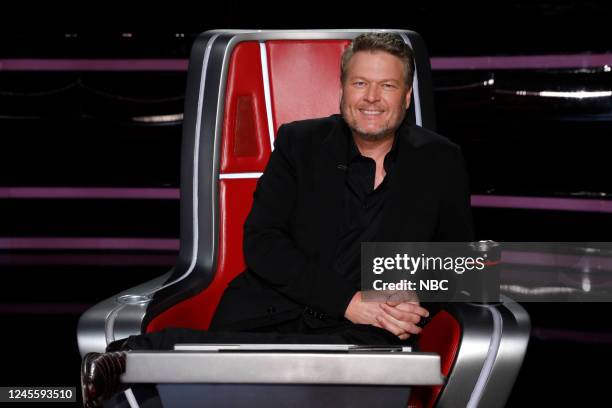 The Voice -- Live Finale, Part 1 Episode 2220A -- Pictured: Blake Shelton --