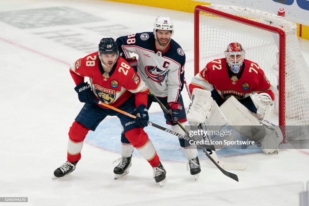 NHL: DEC 13 Blue Jackets at Panthers