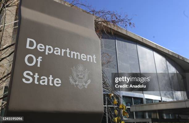 United States Department of State building is seen in Washington D.C., United States on December 13, 2022.