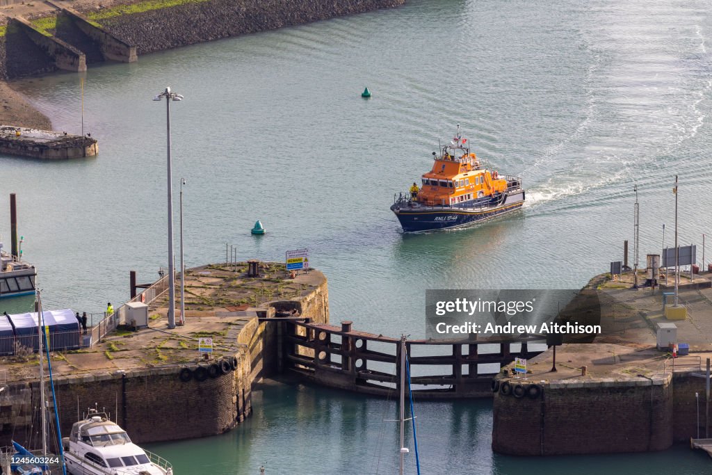 RNLI Recover Bodies From The English Channel