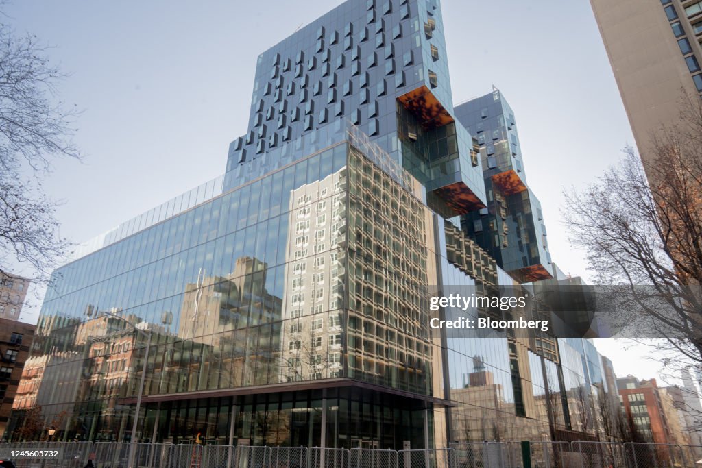 The New York University John A. Paulson Center under construction at