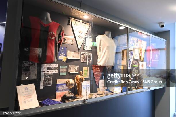 The Kilmarnock Museum is pictured at Rugby Park, on December 15 in Kilmarnock, Scotland.