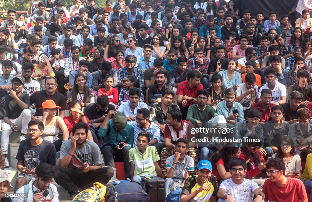 Students take part in Techfest, the annual science and technology ...