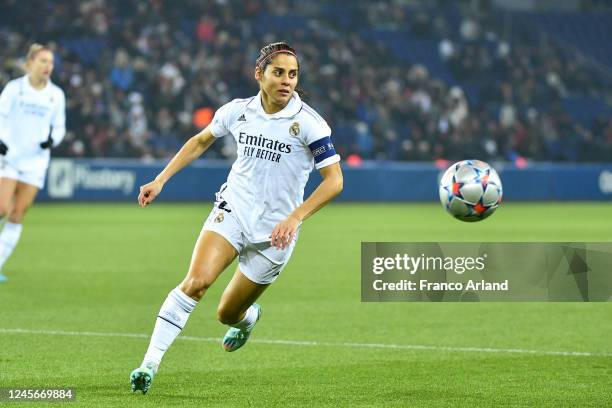 Kenti ROBLES of Real Madrid during the UEFA Women's Champions League match between Paris Saint Germain and Real Madrid on December 16, 2022 in Paris,...