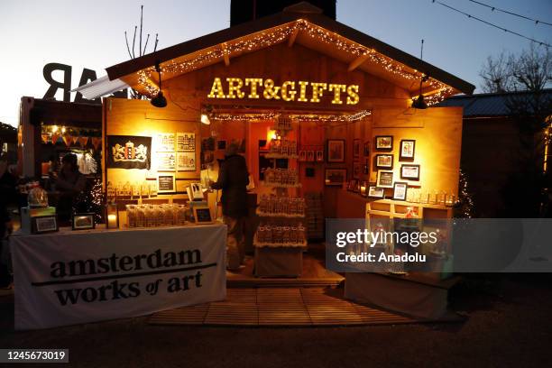 Christmas preparations are being made during winter as the new year approaches, in Amsterdam, Netherlands on December 16, 2022. Every year...