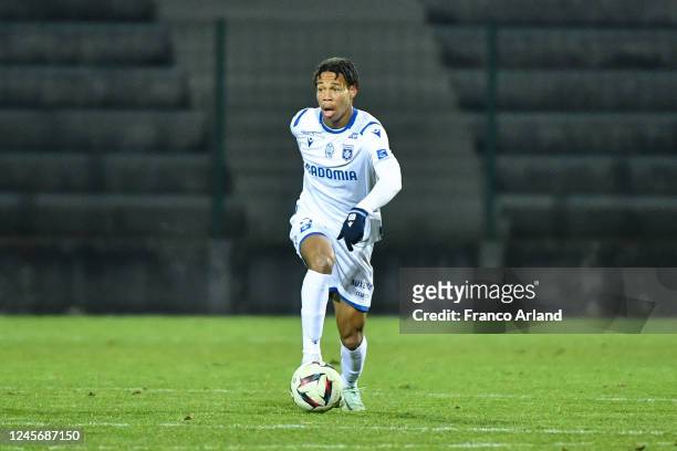 Kevin DANOIS of Auxerre during the Friendly match between Angers and Auxerre on December 17, 2022 in Tours, France.