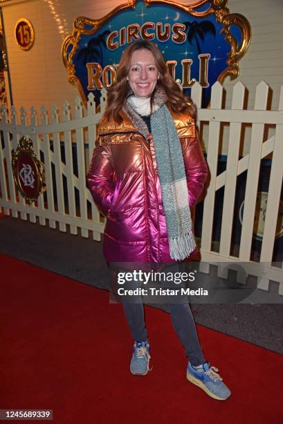 Lavinia Wilson attends the premiere of the 18th Roncalli Christmas Circus at Tempodrom on December 17, 2022 in Berlin, Germany.