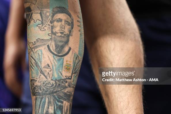 425 Lionel Messi Tattoo Photos and Premium High Res Pictures - Getty Images