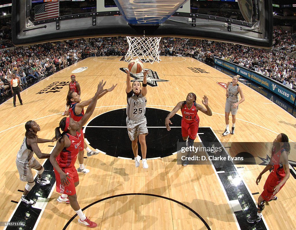 Washington Mystics v San Antonio Silver Stars