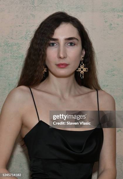 Actress Nina Kelby attends private screening for the film "Human" at XPOSED Gallery on December 17, 2022 in New York City.