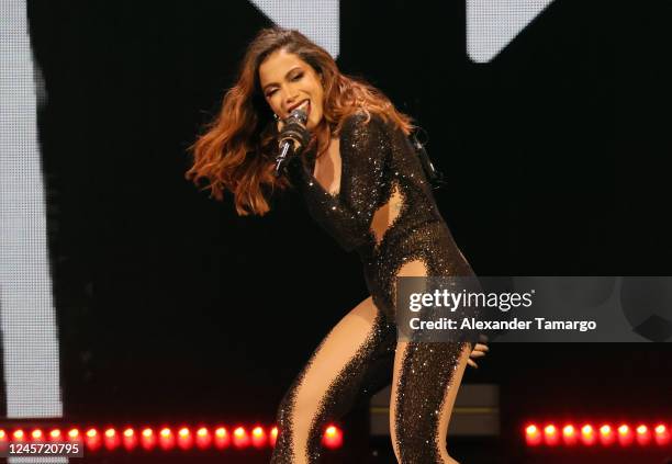 Anitta performs onstage at iHeartRadio Y100s Jingle Ball 2022 Presented by Capital One at FLA Live Arena on December 18, 2022 in Sunrise, Florida.