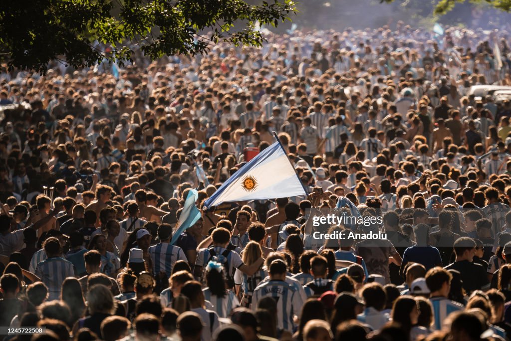 Argentinians celebrate World Cup title in Buenos Aires
