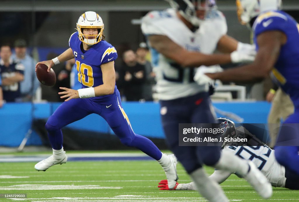 Chargers vs Titans
